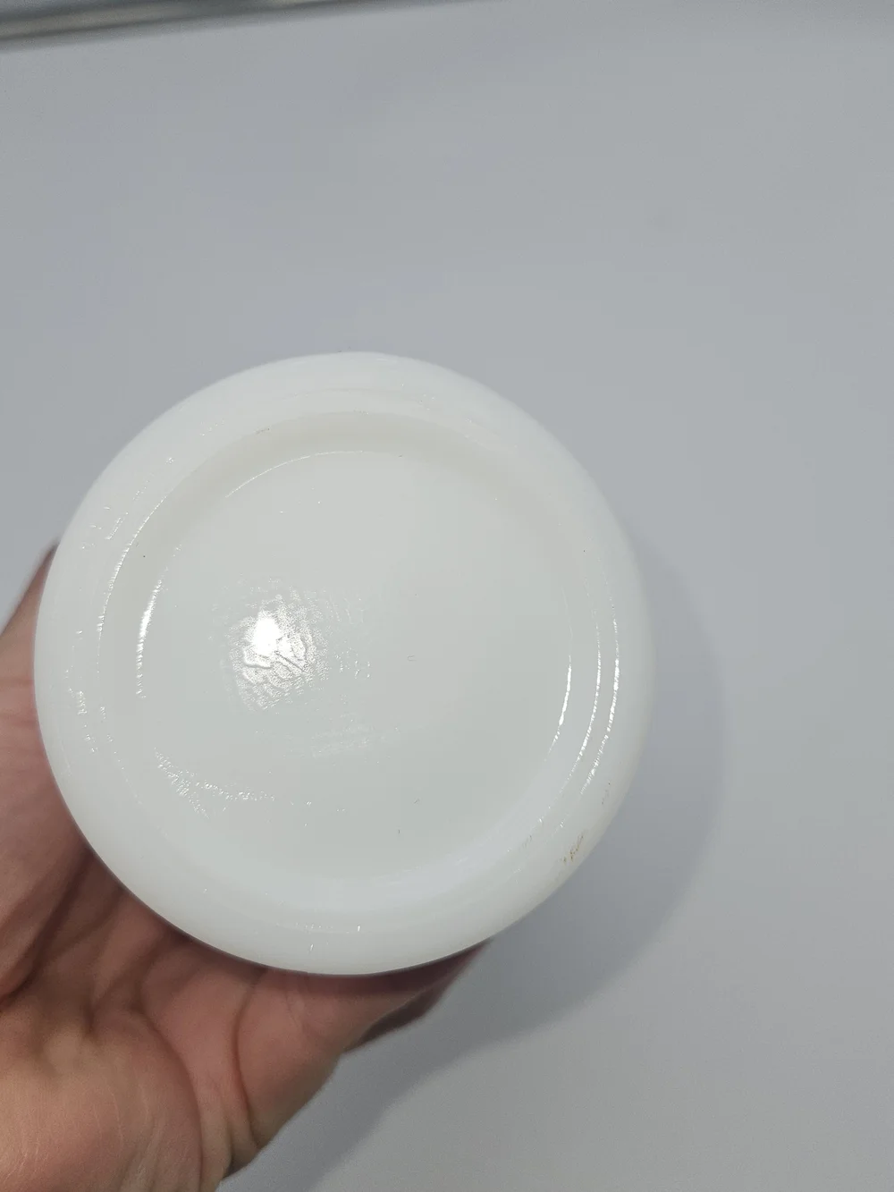 White Glass Decorative Bud Vase - Elegant Home Accent